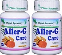Planet Ayurveda Aller-G Care, 500mg Veg Kapseln - 2 Flaschen