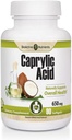 BIOACTIVE NUTRIENTen - Caprylic Acid - 600mg - 100 Softgels - Ergänzung für Gut und Verdauungsgesundheit, GI Balance, gastrointestinale Unterstützung und Darmgesundheit, Glutenfrei