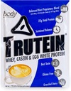 Body Nutrition Trutein High Protein Powder: 45% Whey, 45% Casein, 10% Eiweiß, Glutenfrei, Low Sodium, Gras Fed Whey Protein Powder, Gym Supplement & Breakfast Shake, Mocha, 34g Probe