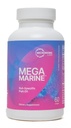 Microbiome Labs MegaMarine Omega 3 Fish Oil Supplements - Gut-Specific EPA DHA Omega 3 Supplement mit DPA für Gut Health - Unterstützung Immun- & Gut-Barrier-Funktion (60 Softgels)