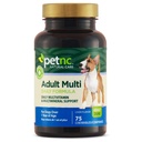 Petnc Natural Care Adult Multi Chewables (75 Count), Daily Dog MultiVitamin & Multimineral Support, Includes Zinc, Magnesium & More, Unterstützt Gesamtgesundheit, Für Hunde 1+ Jahr, Leber Geschmack