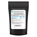 Verfasst für lebensaktiviertes Charcoalpulver, Kokosnussschale Charcoal Ultra Fine Husk Food Grade Powder (8 oz)