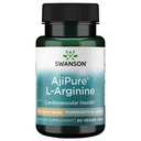 Swanson Amino Acid Ajipure L-Arginin Pharmaceutical Grade 500 Milligramme 60 Veg Kapseln