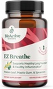 BIOACTIVE NUTRIENTEN EZ Breathe - 60 Kapseln - Muellein Leaf, Bromelain und Spearmint Supplement - Unterstützt Gesamtgesundheit