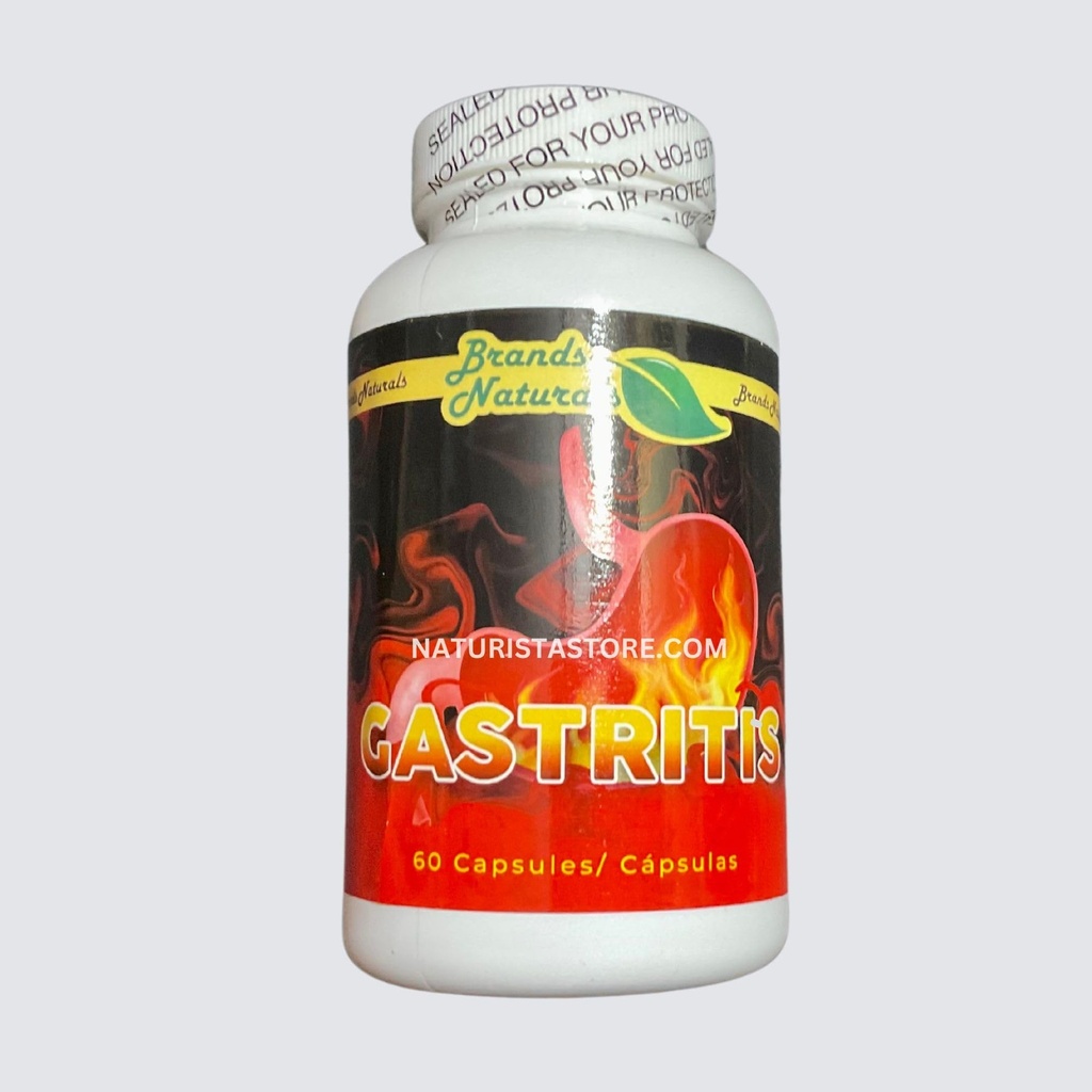 Generische Marken Natürliche Magengeschwüre (Úlceras Garstricas y Heridas) 100% Natürliche 60 Kapseln 500MG