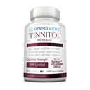 Science approuvée Tinnitol - Supplément de soutien à l'acouphène - Sonnerie facile dans les oreilles - Santé de l'oreille interne Boost - 1 bouteille - 3 mois d'approvisionnement - Fabriqué aux États-Unis