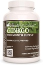 Remedys Ernährung Ginkgo Biloba | 1.000 mg, 60 Vegan Kapseln pflanzliche Nahrungsergänzung | Zwei Monate Versorgung