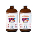 LIQUIDHEALTH Mega Energy Methyliertes B-Komplex, Nahrungsergänzungsmittel für Erwachsene - Erhöhen Sie Energie, Relieve Stress & Fatigue, Immununterstützung, Herz & Gut Gesundheit - Made in USA, Vegan, Sugar-Free (2 Pack)