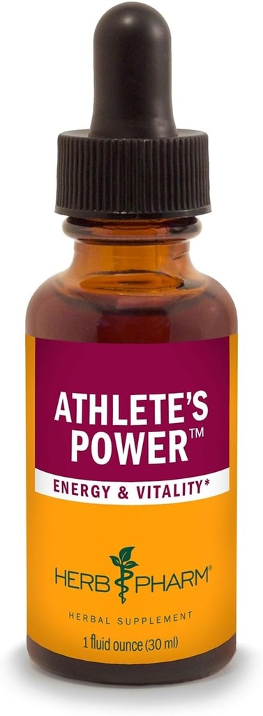 Herb Pharm Athletes Power Liquid Kräuterformel für Energie und Vitalität - 1 Unze (FSTEROL01)