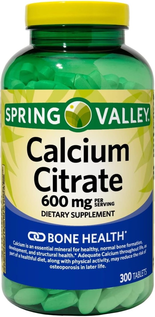 ikj Calcium Citrat Tabletten Nahrungsergänzung 600 Mg 300 Graf