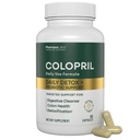 Colon Cleanse Nahrungsergänzung - Unterstützt Reinigung von Bowels & Verdauungstrakt - Eases Constipation - Ginger Root, Lactobacillus, Psyllium Husk & Magnesiumoxid - 90 Kapseln (Pack von 1)