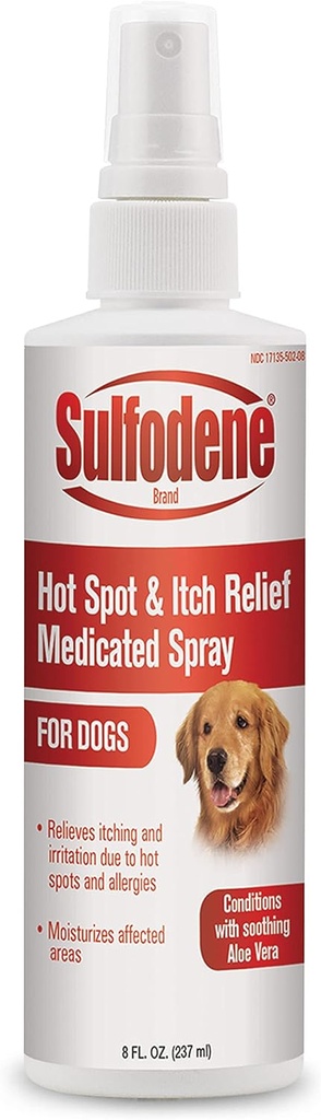 Sulfodene Medicated Spray (8 oz) Hot Spot und Itch Relief Und hilft, Infektionen zu verhindern