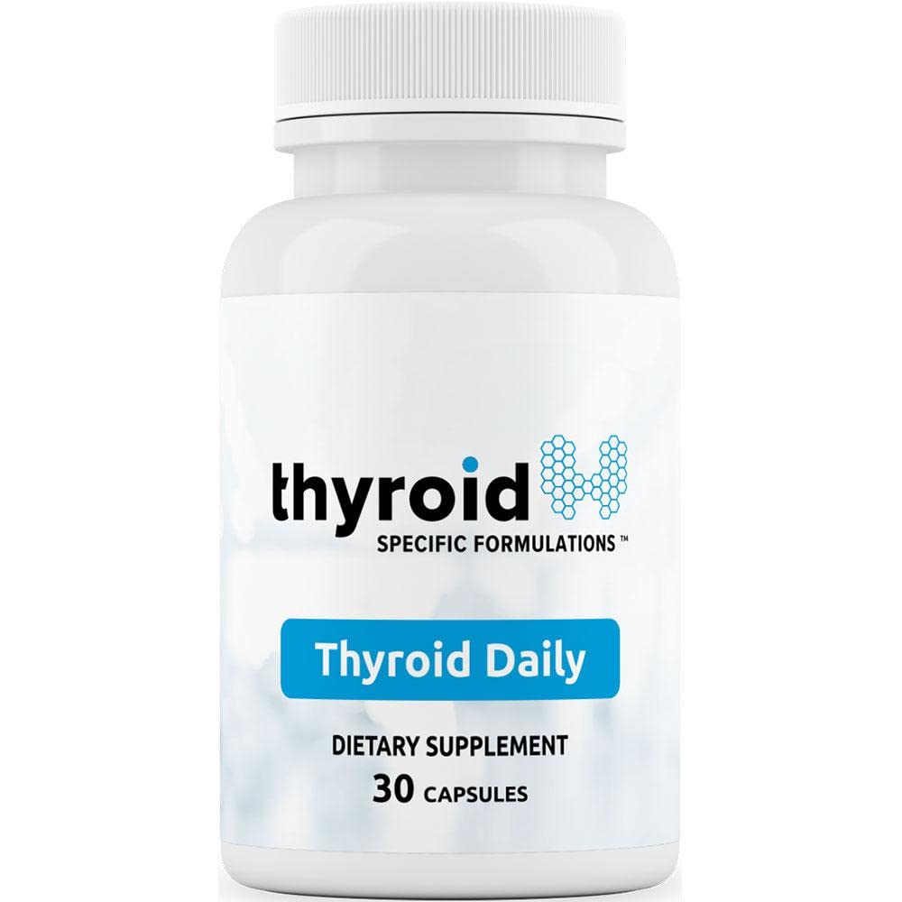 Thyroïde Daily - Le premier nutriment complet multi conçu pour la santé optimale de thyroïde. Thyroïde Daily est Iodine Free w/ 19 Thyroïde quotidien Nutriments essentiels pour le soutien de la thyroïde.