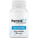 Thyroïde Daily - Le premier nutriment complet multi conçu pour la santé optimale de thyroïde. Thyroïde Daily est Iodine Free w/ 19 Thyroïde quotidien Nutriments essentiels pour le soutien de la thyroïde.