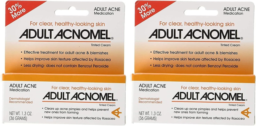 Erwachsene Acnomel Akne Medikamente 1.3 Oz (Pack von 2)
