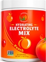 Natürliche Elektrolyt-Pulvermischung – kein Zucker, Low Sodium, Vegan Hydration Supplement für Sport, Reisen & täglichen Gebrauch