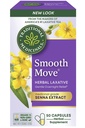 Traditionelle Medicinals - Glatte Bewegen Laxative Capsules - Enthält Organische Senna - Natürliche Kräuter-Behandlung Relief - 50 Kapseln (1 Packung)