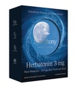 Herbatonin® 3mg - The First Phyto-Melatonin (Natural Plant Melatonin) for Sleep Cycle, Body Clock and Circadian Rhythm Support for Jet Lag, Shift Work and Sleeplessness 60 Vegan Capsules