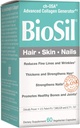 BioSil von natürlichen Faktoren, Haar, Haut, Nägel, unterstützt gesundes Wachstum und Stärke, Vegan Collagen, Elastin und Keratin Generator, 60 Kapseln