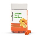 Nature's Key Lutein Gummis 12mg mit Zeaxanthin & Vitamin A für Kinder und Erwachsene | Eye Health and Brain Function Supplement | Orange Flavor, 120Ct