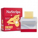 NuStripsTM Fast-Dissolving Energy Strips mit 50mg Koffein, L-Theanin & Vitamin B12 – Instant Energy & Focus ohne Jitter oder Crash – Funktioniert schneller als Kaffee – beruhigende Zimt (30 Packung)