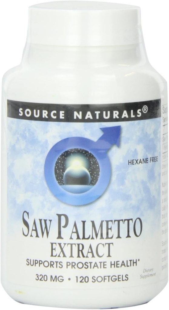 Quelle Naturals Saw Palmetto Extract 320mg, 120 Softgels