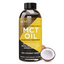 KETO SCIENCE Ketogene MCT Öl, Nahrungsergänzung, Hergestellt aus 100% Kokosnüssen, Fördert Energie, Entflammt, 15 Fl Oz