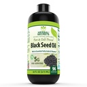 Herbal Secrets Supplément huile de graine noire de 16 Oz, 5 G par service, non-OGM, sans gluten, fabriqué aux États-Unis