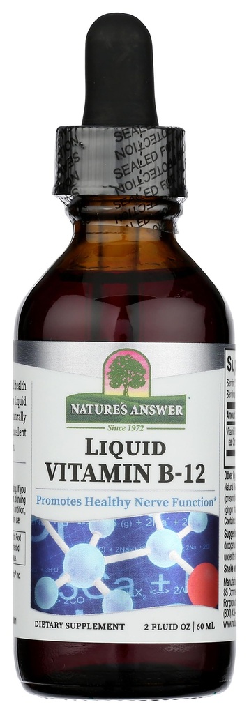 La réponse de la nature Vitamine liquide B-12-