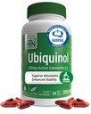 Santé Thru Nutrition Ubiquinol 200mg 30 softgels comme Kaneka QH réduit CoQ-10.