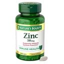 Nature’s Bounty Zinc 50mg Caplets, Immune Support, 250 ct