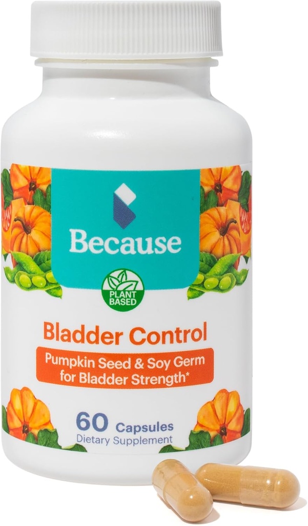 Weil Bladder Relief Ergänzung mit Kürbis Seed Extrakt - 60 Kapseln (1 Flasche) - Hilft Reduzieren Urgency & Frequenz, unterstützt starke Pelvic Boden Muskeln, Vegan & Non-GMO, Made in USA