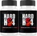 les labos dur HS4 Capsules, dur HS4 pour la santé des hommes, dur HS4 pilules de force extra, dur HS4 mâle support pour la performance globale, dur HS4 formule maximale critiques (120 capsules) (paquet de 2)