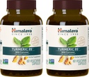 Himalaya Turmeric 95 Supplement mit Curcumin/Curcuminoiden, Gelenk- und Muskelunterstützung, Optimum Flexibilität und Mobilität, 600 mg, Non-GMO, Vegan, Glutenfrei, 60 Kapseln, 2 Packung, 60 Tage Versorgung