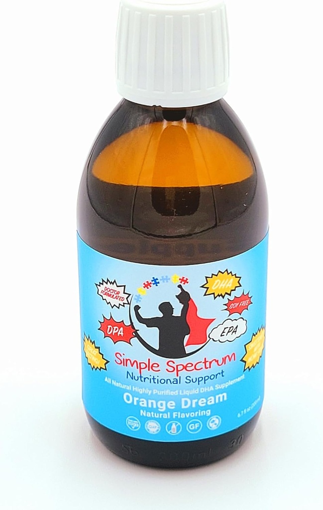 Einfaches Spektrum, Alle natürlichen Fischöl, Omega 3 DHA Ergänzung