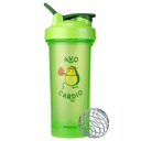 BlenderBottle Juste pour Fun Classic V2 Shaker Bouteille parfaite pour les shakes protéiques et préentraînement, 28-Ounce, Avo Cardio