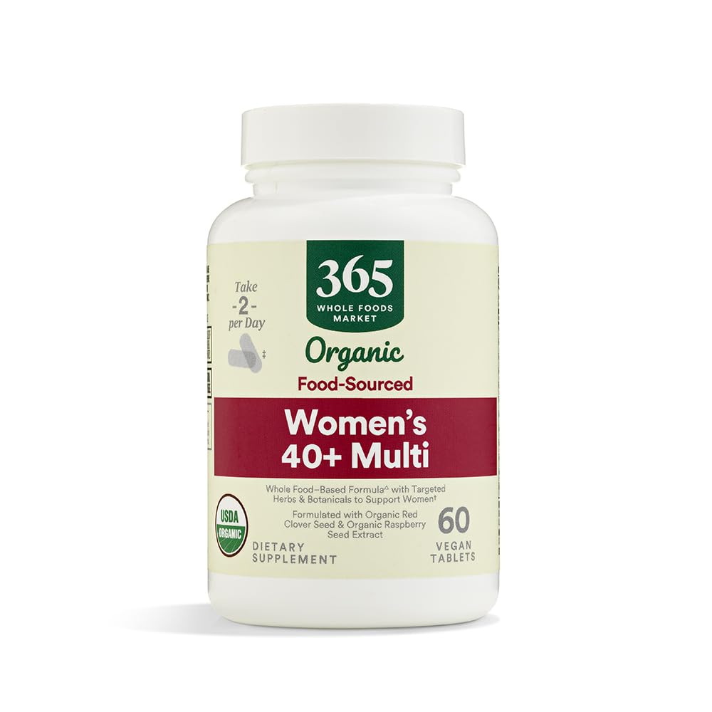 365 von Whole Foods Market, Vitamin Multi Womens 40 Plus Food Cultured, 60 Count