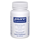 Pure Encapsulations Chrom (Picolinat) 200 mcg | Hypoallergene Ergänzung für gesunde Lipid und Kohlenhydrat Metabolismus Unterstützung* | 180 Kapseln
