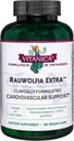 Vitanica Rauwolfia Extra - Herz-Gesundheits-Ergänzung - Unterstützt Blutdruck bereits innerhalb einer Gesunden Reihe - Ergänzung mit Magnesium, CoQ10 & Snakeroot - 180 Vegan Caps