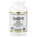 CoQ10 100 mg, Coenzym Q10 Ubichinon USP mit Bioperine Black Pepper für verbesserte Absorption, unterstützt Mitochondriale Funktion*, 360 Veggie Kapseln