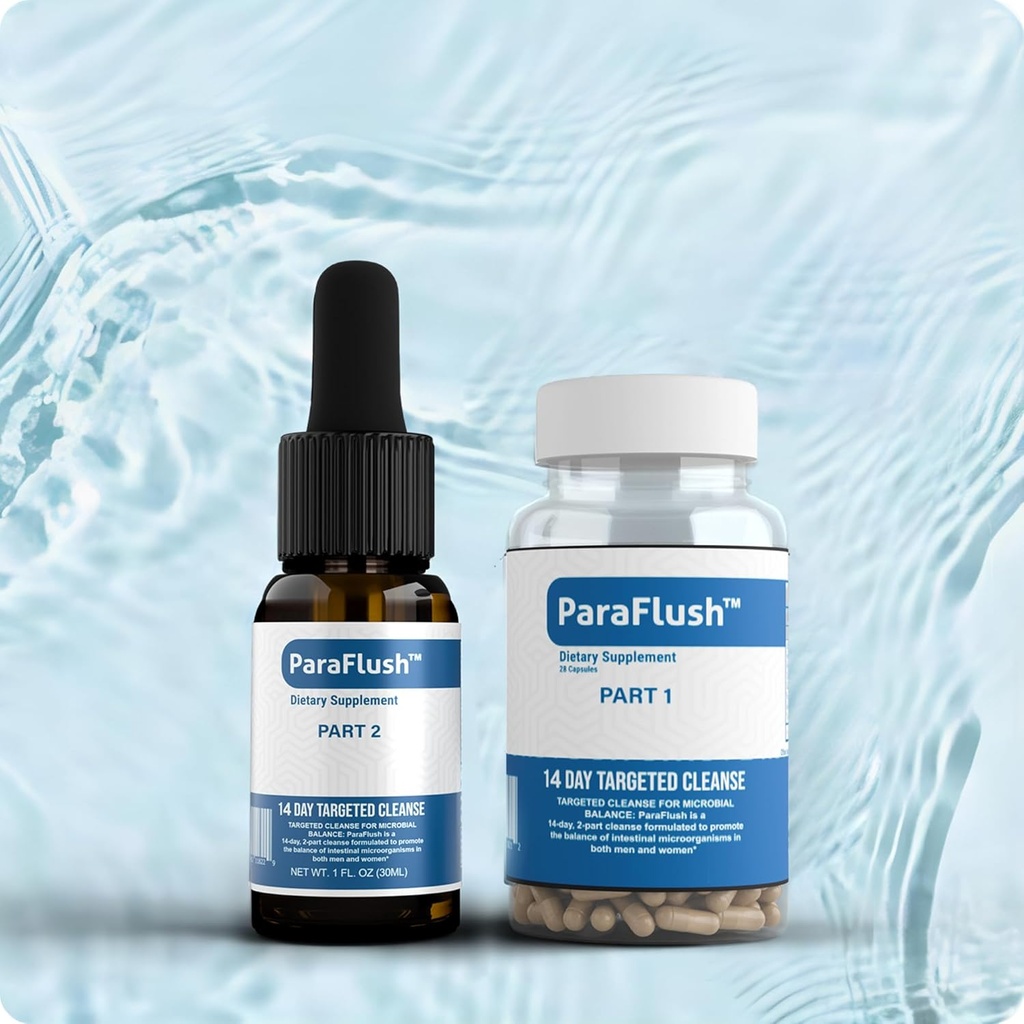 ParaflushTM Cleanse: Der ultimative 14-tägige Gut-Detox & Parasite-Reiniger für Vitalität und Wellness