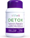 Intus Detox | Colon Cleanse and Liver Detox for Digestive Health | Ayurvedic Herbal Supplement zur Unterstützung von Gut Health, Chronische Behandlung, Verbesserung der Verdauung und Bereitstellung von Bloating Relief | 2,5 Unze