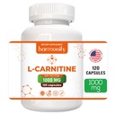 L Carnitine Supplement 1000 mg pro Servierung, 120 vegetarische Kapseln & reine Form, 60 Servierungen