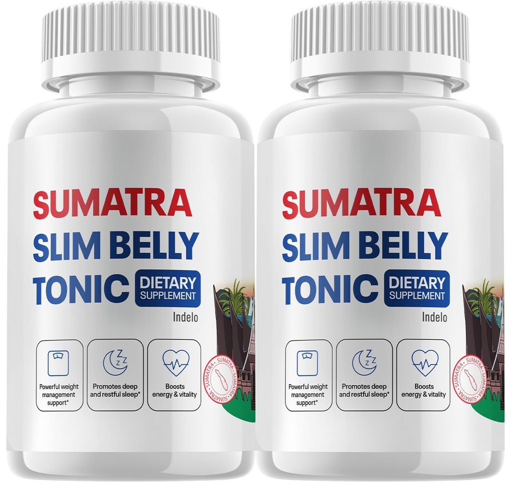 (2 Pack) Sumatra Slim Belly Tonic - Slim Belly Nahrungsergänzung, Sumatra Slim Belly All-Natural Pills, Sumatra SlimBelly Bewertungen (120 Kapseln)