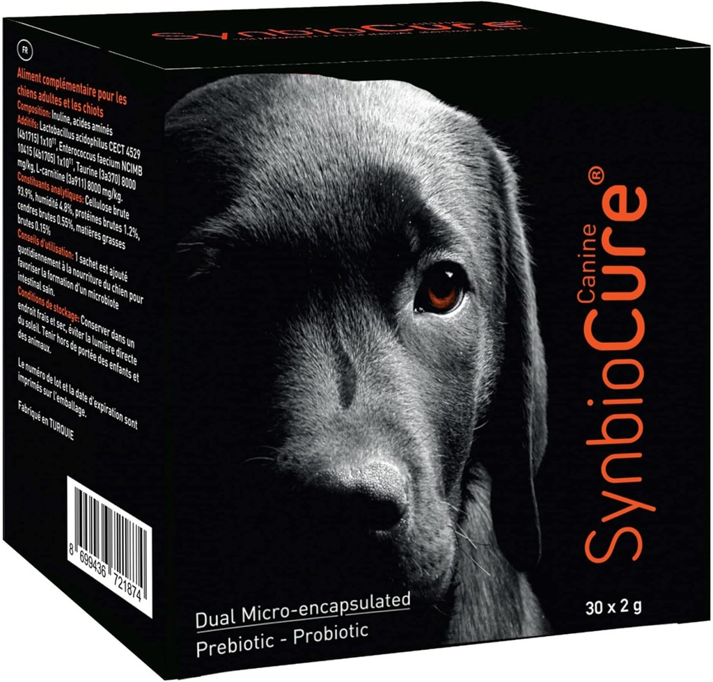 I Probiotiques et prébiotiques pour chiens I Supplément pour chiens en poudre I Soutien de santé digestif I 200 milliards de bactéries par sachet I 30 sachets*2 g