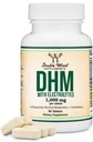 DHM1000 Dihydromyricetin (DHM) Tablets - Leistungsstarke DHM-Ergänzung auf dem Markt - 1000mg (30 Zähler) Verbessert mit Elektrolyten für Hydration und Liver-Unterstützung von Double Wood