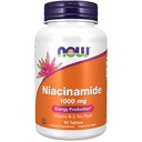 MAINTENANT compléments alimentaires, niacinamide (vitamine B-3) 1000 mg, production d'énergie*, 90 comprimés, blanc, blanc cassé