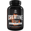 Natures Craft High Strength Tri Phase Comprimés de créatine pour les femmes et les hommes - Formule mélange de créatine monohydratée, 300mg HCL et supplément de pyruvate - Mass Gain et supplément de récupération musculaire - 120 comprimés