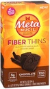 Metamucil Fiber Thins, Schokolade, 12 Packungen, 9.3 Unze - Paket von 2