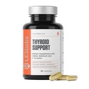 LES Labs Thyroïde Support – Santé métabolique, production d'hormones thyroïdes, énergie et focus – Iodine, L-Tyrosine, Ashwagandha, Sélénium et curcuma – Supplément non OGM – 60 capsules